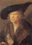 Albrecht Durer Portrait of a man painting